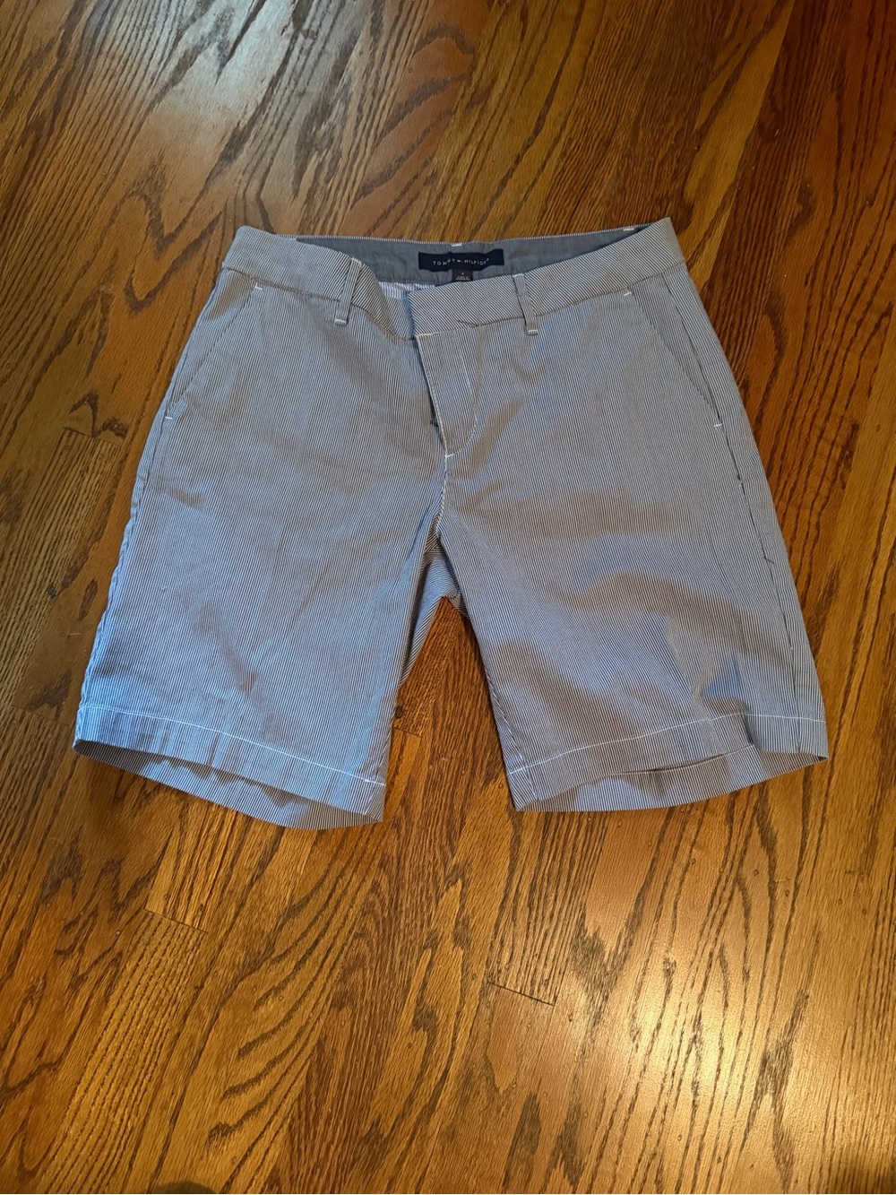 Tommy Hilfiger Light Blue Women’s Flat Front Shorts